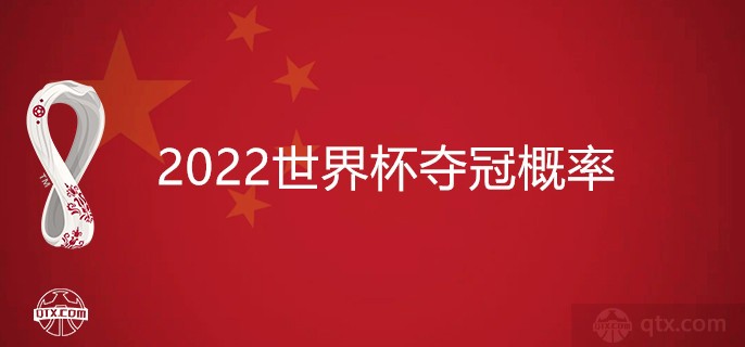 2022世界杯夺冠概率排名最新